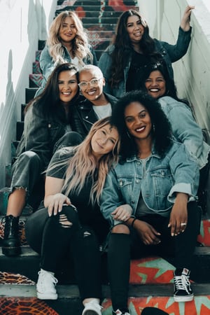 women influencer