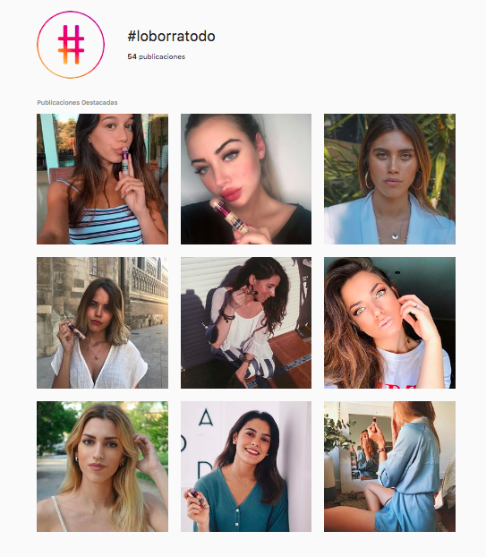 campaña con influencers 