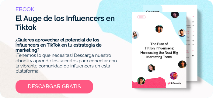 EBOOK El Auge de los Influencers en Tiktok   ¿Quieres aprovechar el potencial de los influencers en TikTok en tu estrategia de  marketing? ¡Tenemos lo que necesitas! Descarga nuestro ebook y aprende los secretos para conectar con la vibrante comunidad de influencers en esta plataforma.