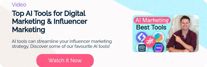 Video Top AI Tools for Digital Marketing & Influencer Marketing   AI tools can streamline your influencer marketing strategy. Discover some of our favourite AI tools!  